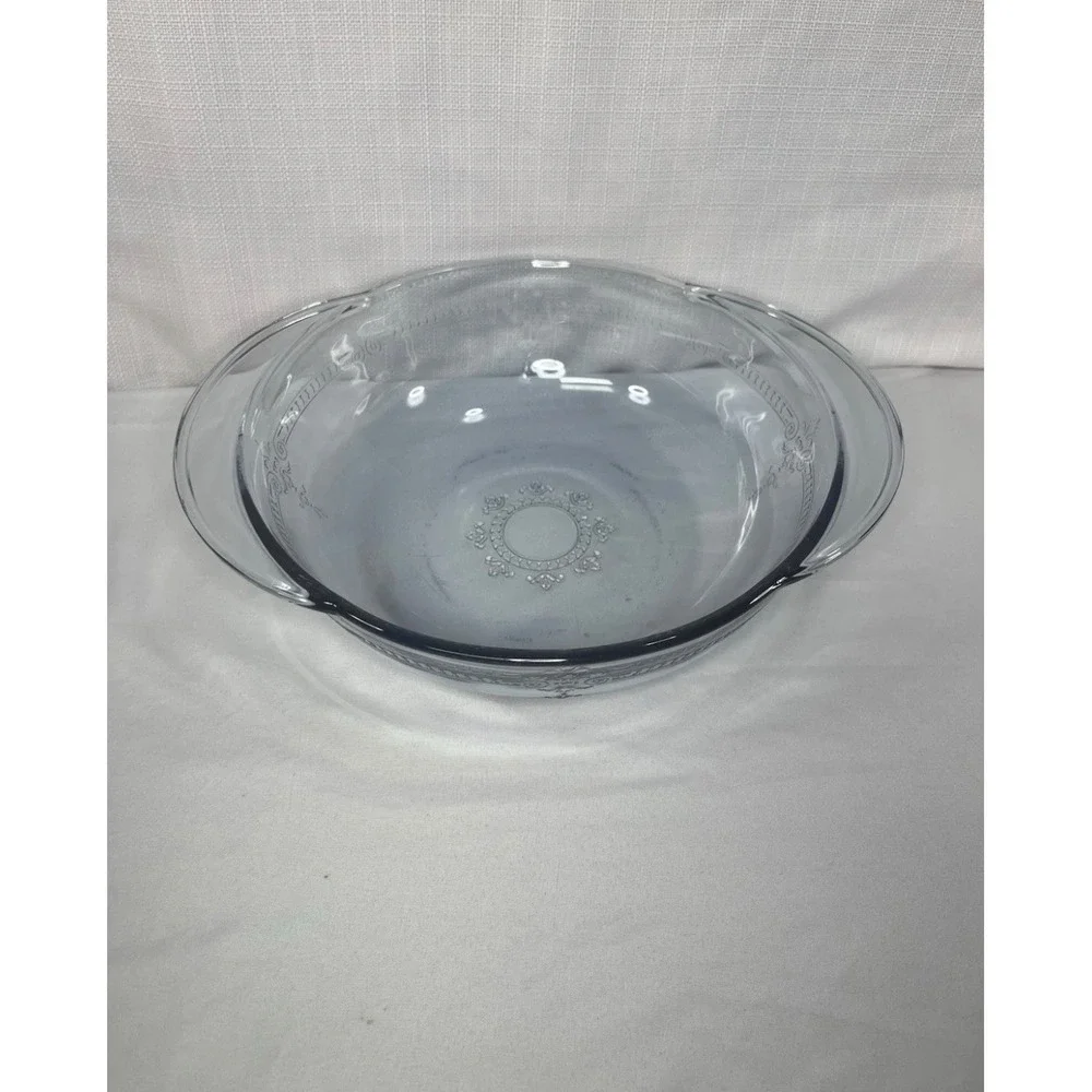 Anchor Hocking Fire-King Sapphire Blue Philbe Casserole Dish Vintage  No Lid